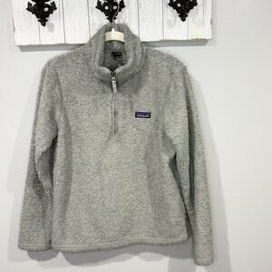 Patagonia Los Gatos 1/4 Zip Fleece Pullover Gray Women’s Medium